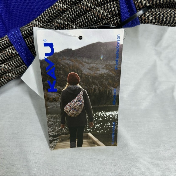 Kavu Royal Blue Rope Sling Bag NWT - Picture 7 of 10